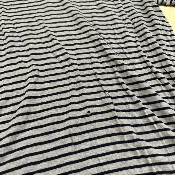 J crew long sleeve stripe stretch suiting tee viscose - Picture 6 of 6